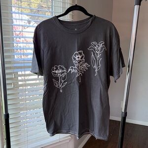 Gray Graphic T-Shirt